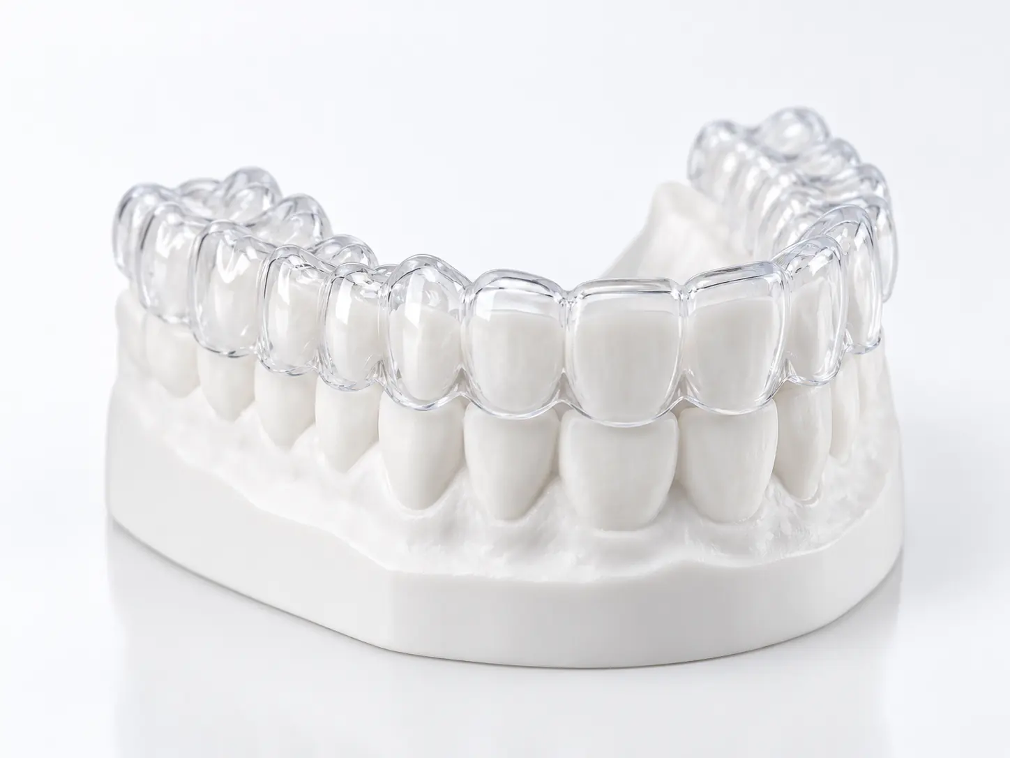 Dental product illustration of clear retainers