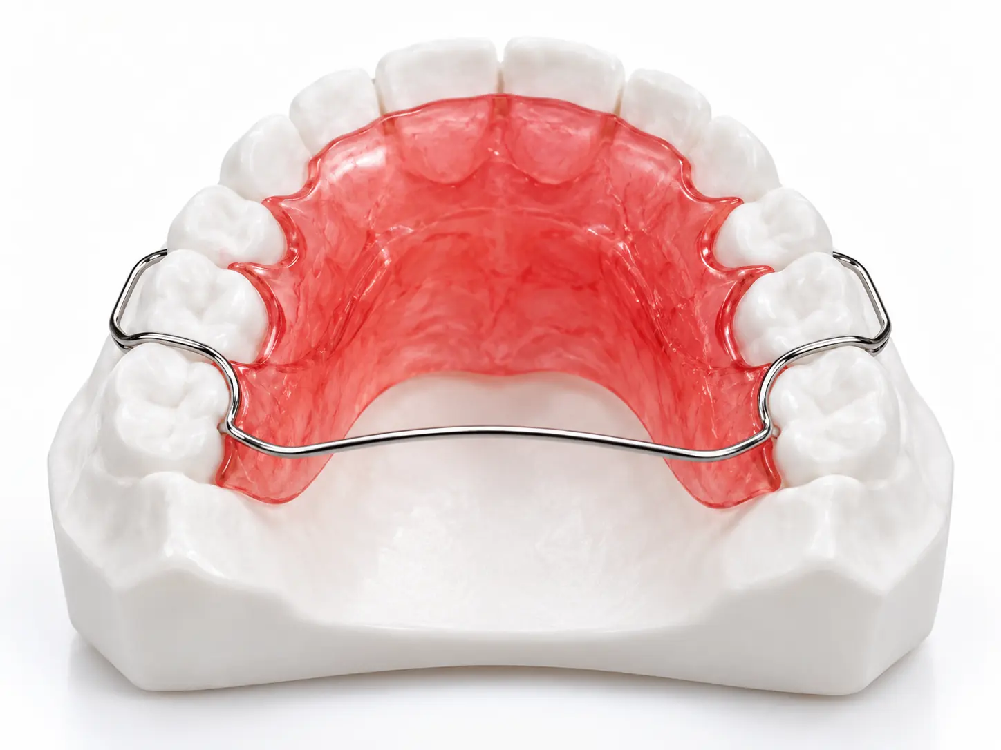 Dental product illustration of hawley retainers