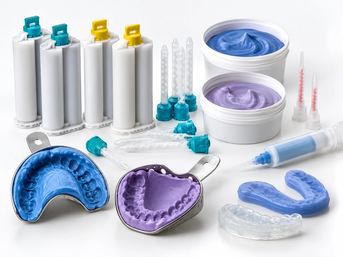 Dental product illustration for Impression & Bite Registration Materials