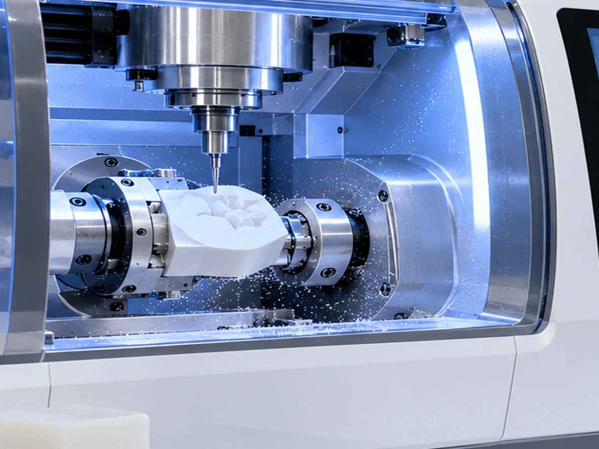 Milling chamber detail