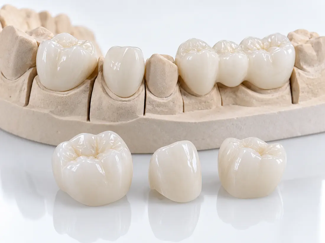 Zirconia crowns